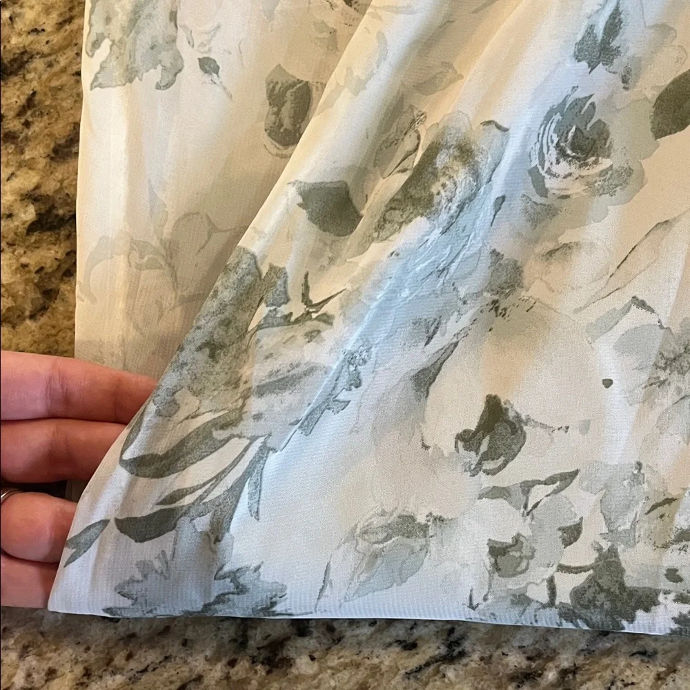 Baltic Born Sage Floral Maxi Dress with V-Neck - Picture 4 of 10